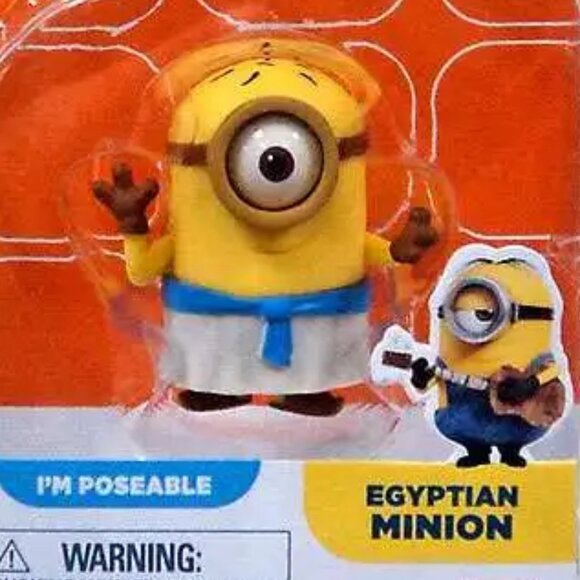 Despicable Me Minions Egyptian Minion Poseable 2" Figure New In Box Age 4+ - Picture 4 of 11